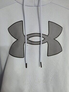 Under Armour Women's Light Blue Crewneck Hoodie with Black LogoW
